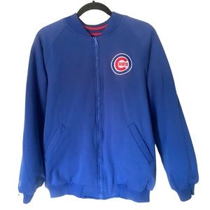 Chicago Cube Reversible Sweatshirt Jacket Size 18/20